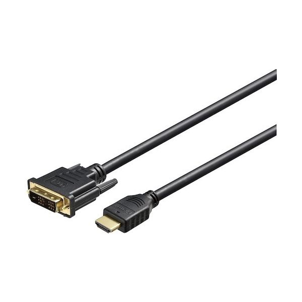 バッファロー HDMIケーブル DVI変換 3m ブラック BHDDN30BK 1個 452-9096（直送品）