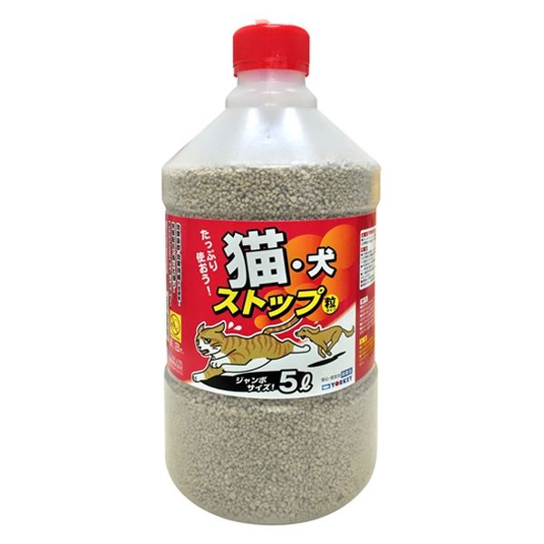 ヨーキ産業 ヨーキ 猫犬ストップ 5L 205761 1本（直送品） アスクル