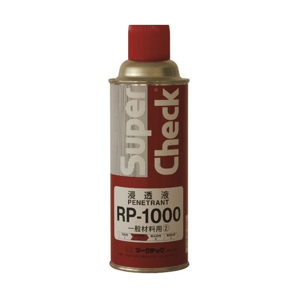 マークテック MARKTEC スーパーチェック 浸透液 RPー1000 450型 C001-0011044 1セット(12本)（直送品）