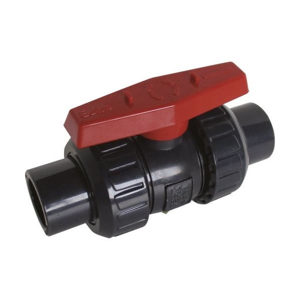 積水化学工業 エスロン ボールバルブ禁油 本体材質PVC シール材質FKM TS 15A B15SXVE 1台 210-1162（直送品）