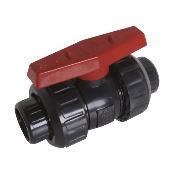 積水化学工業 エスロン ボールバルブ禁油 本体材質PVC シール材質FKM ねじ 15A B15NXVE 1台 211-8937（直送品）