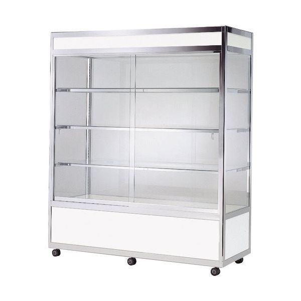 ハヤノ産業 ハヤノ エクシード ハイケースFL ブラック プッシュ錠付 1200×450×H2100 FL12-451-B-P 1台（直送品）