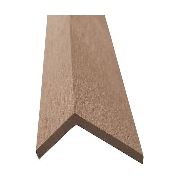 サンセルフ ウッドデッキコーナーカバー材6本セット ダークブラウン色 9-TS DARKBROWN 6 1セット(6本) 455-2667（直送品）