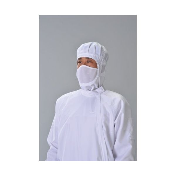 ガードナー ADCLEAN マスク付きフード ブルー L CJ40272L 1枚 168-3136（直送品）