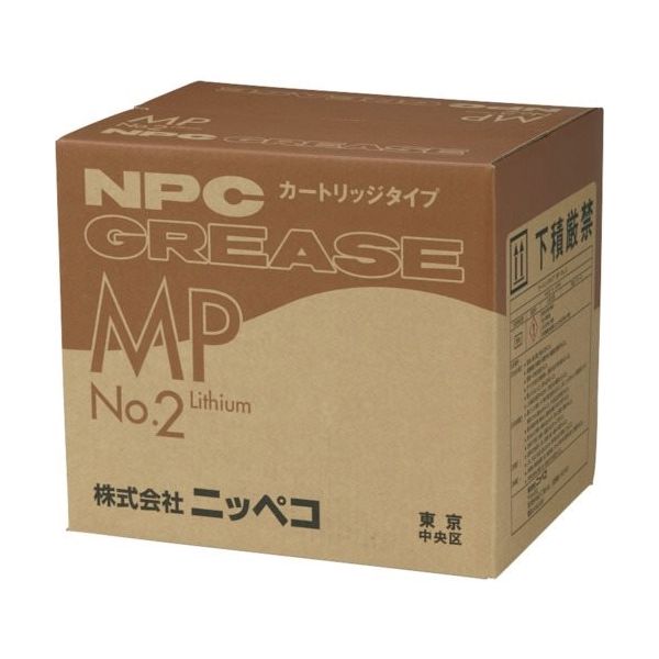 ニッペコ NIPPECO MPカートリッジ 420ml NO.2 CART-MP-420ML-2 1本 129-2402（直送品）