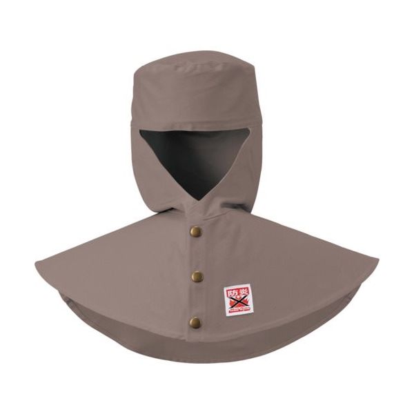 アリオカ Max Dyna 防炎溶接帽(ツバ無) MD1006-L-GR 1個 419-5842（直送品）