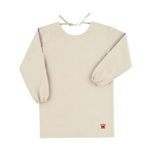 アリオカ Max Dyna 防炎エプロン(割烹着型) MD200-IV 1着 435-8073（直送品）