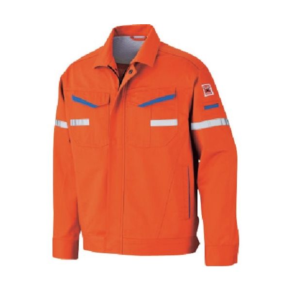 アリオカ Max Dyna 高視認防炎ジャンパー MD6600R-3L-OR 1着 435-6571（直送品）