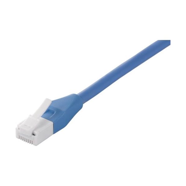 BAFFALO ツメの折れないLANケーブル カテゴリ6a ストレート スタンダードタイプ 40m ブルー BSLS6ANU400BL 1個（直送品）