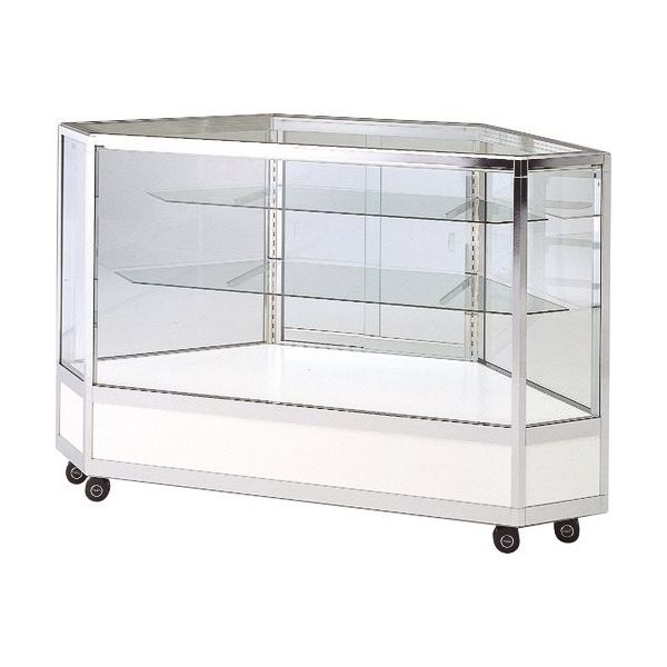 ハヤノ産業 ハヤノ エクシード コーナー平ケースFK ブラック プッシュ錠付 FK-60-B-P 1台 168-0591（直送品）