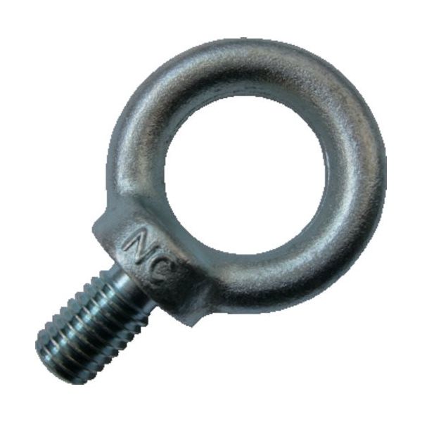 浪速鉄工 NANIWA アイボルト ユニクロ M16×60 EL3001660 1個 849-1434（直送品）