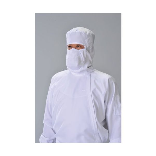 ガードナー ADCLEAN マスク付きフード ブルー L CH41502L 1枚 168-3188（直送品）