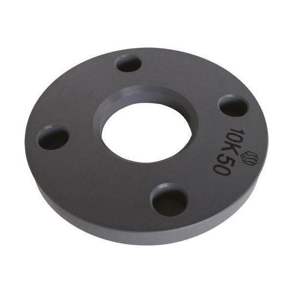 積水化学工業 エスロン 板フランジ(SJ型) (本体材質ーPVC)ーJIS10K 80 FSJ80 1枚 210-7527（直送品）