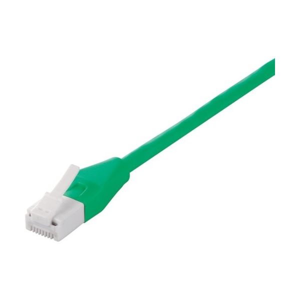 バッファロー ツメ折れないCat6 LANケーブル やわらか 1m グリーン BL6TNY10GR 1個 429-2012（直送品）