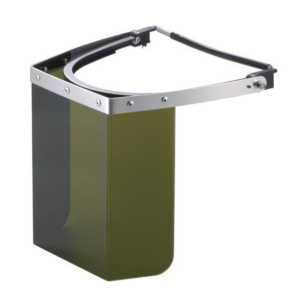 田中製作所 防災面ヘルメット用グリーン 550K-GN 1個 853-7183（直送品）