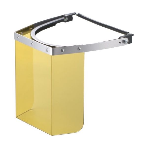 田中製作所 防災面ヘルメット用イエロー 550K-Y 1個 853-7184（直送品）