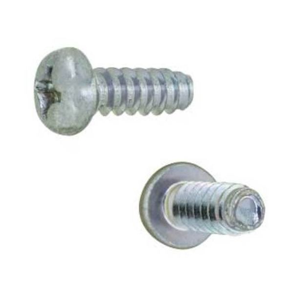 SUNCO 三価ホワイト Bタイプナベ 2.6×8 (500本入) 30-00-1000-0026-0080-03-500（直送品）