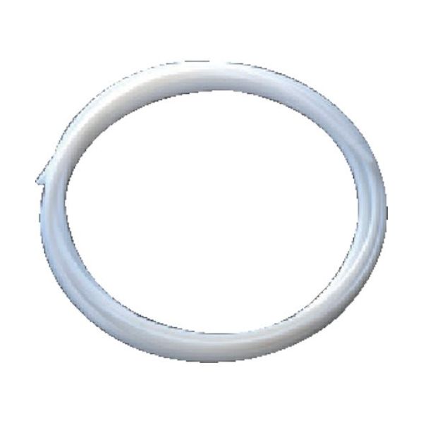 中興化成工業 チューコーフロー PTFEチューブ AWGー10 10m 1巻 201-5883（直送品）