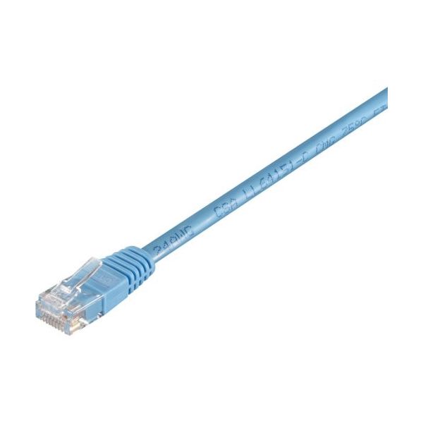 バッファロー Cat6 LANケーブル 5m ブルー BL6N50BL 1個 430-4106（直送品）