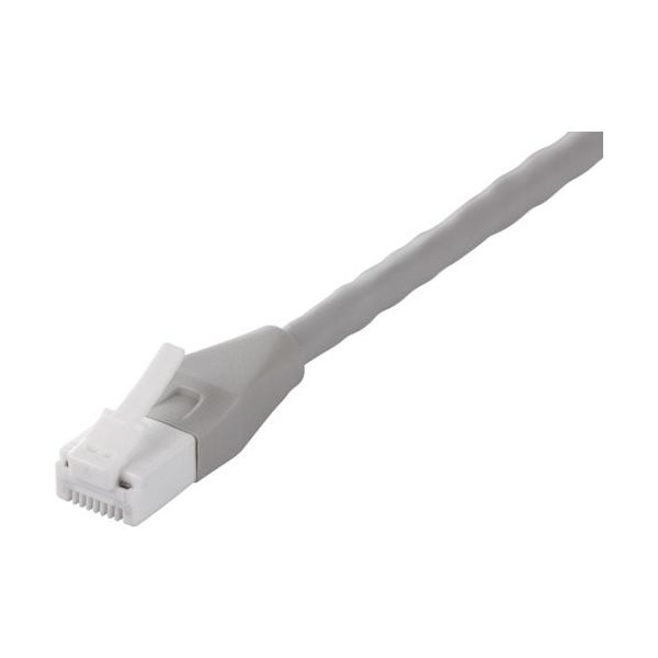 バッファロー ツメの折れないCat6 LANケーブル 3m ライトグレー BL6TN30LG 1個 430-4626（直送品）