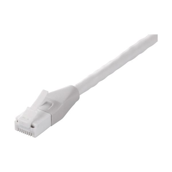 バッファロー ツメの折れないCat5e LANケーブル 3m ホワイト BL5ETN30WH 1個 429-6658（直送品）