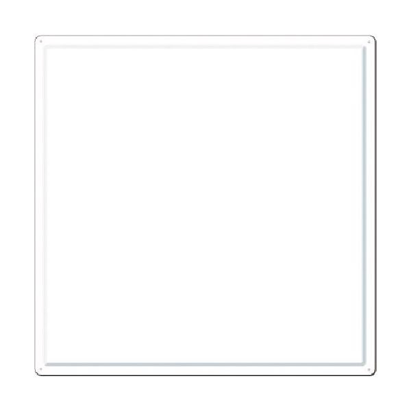 つくし工房 つくし 白色無地板カラー鋼板 450×450mm W-73 1枚 184-3303（直送品）