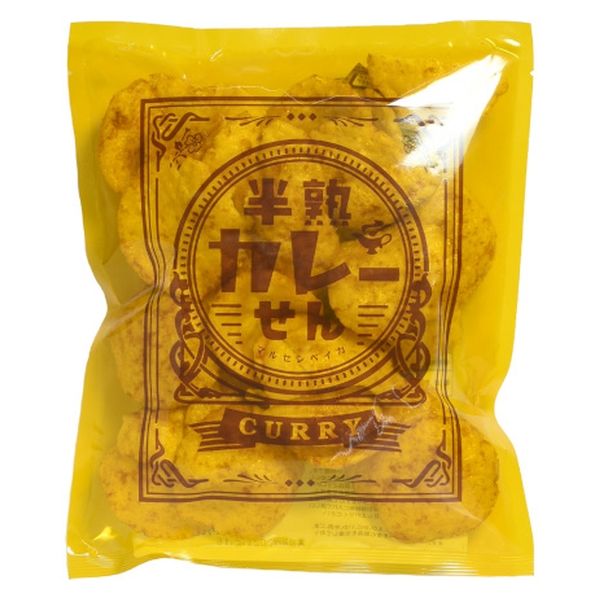 まるせん米菓 半熟カレーせん 70g x12 4560142249546（直送品）