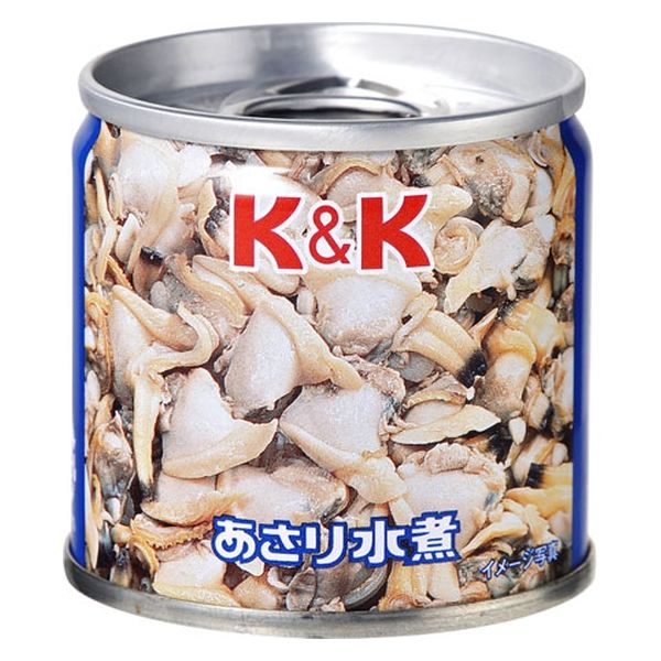 国分グループ本社 K&K あさり水煮 85gx6 49697247 1セット(6個)（直送品）