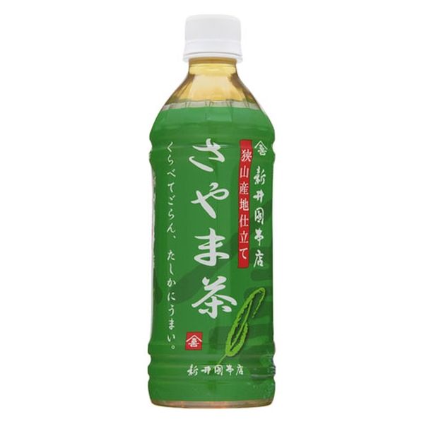 新井園本店 新井園 さやま茶 ペット 500ml x24 4982029209427（直送品