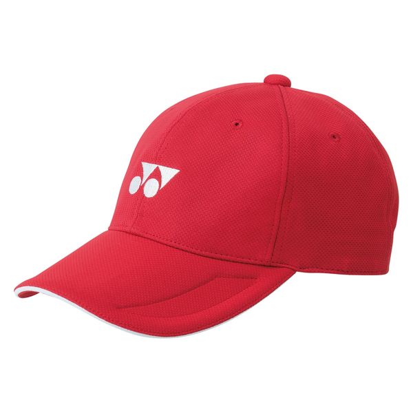 Yonex（ヨネックス） テニス 帽子 ユニセックス キャップ 男女兼用 レッド 40061 1個（直送品）