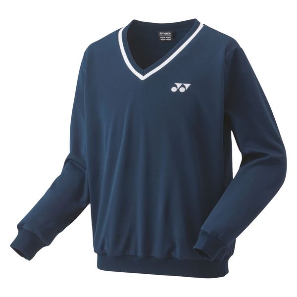 新品 YONEX ユニ SS シャツ ネイビー ヨネックス （d