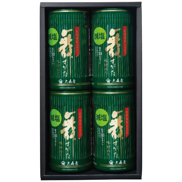 大森屋 舞すがた 味のり卓上詰合せ NA-30F のし包装無料 大森屋海苔 味付け海苔 ギフト セット - 食品