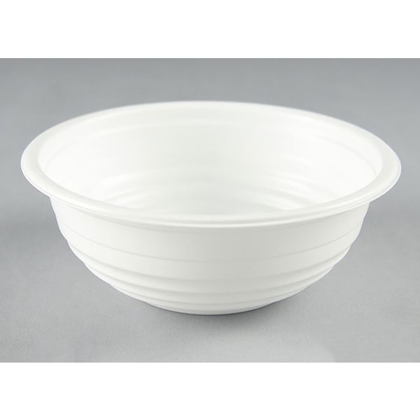 パックスタイル 耐熱どんぶり容器 YS丼 Dー3 白 653123 1袋(50枚)（直送品）