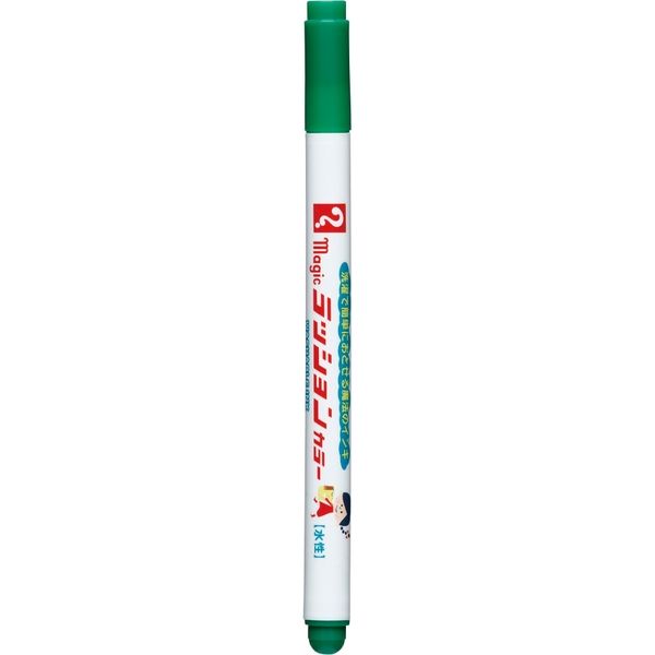 寺西化学工業 水性ペン　マジック　ラッションカラーNo.８１０　緑 M810-T4 1本