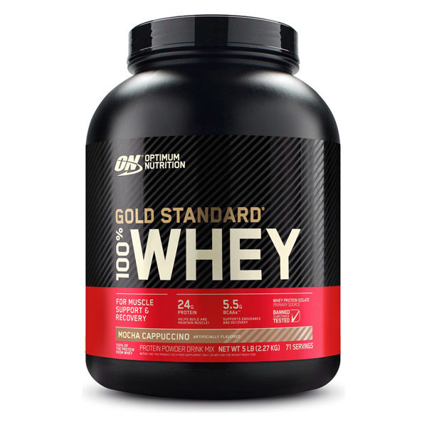 【国内正規品】ゴールドスタンダード100％ ホエイ モカカプチーノ 2.27kg 1個 Optimum Nutrition