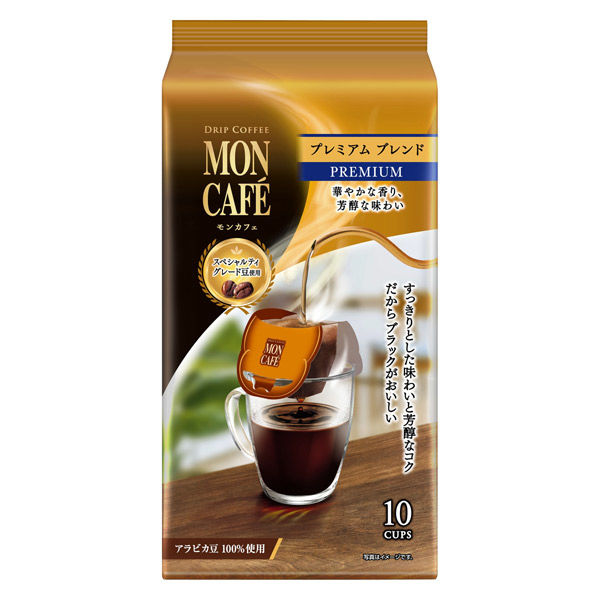 ドリップコーヒー】片岡物産 モンカフェ プレミアムブレンド 1個（10袋