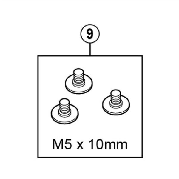 シマノ Y42U98070 SPDーSL クリートボルト ミディアム M5×10mm 6個 1セット(3セット)（直送品）