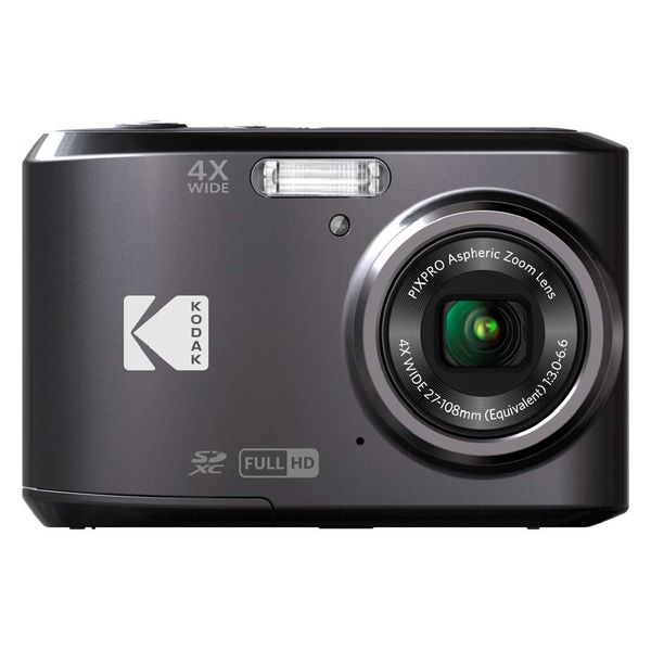 KODAK コンパクトデジタルカメラ 乾電池式 FZ45BK 1台 - アスクル