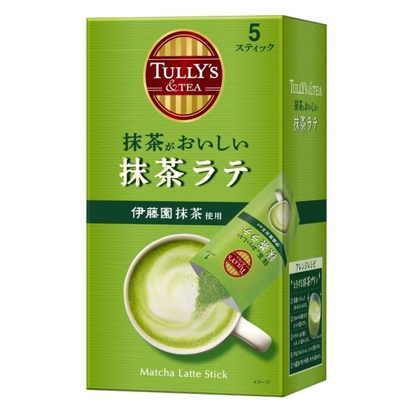 タリーズコーヒー タリーズ スティック 抹茶がおいしい抹茶ラテ 1箱（5 