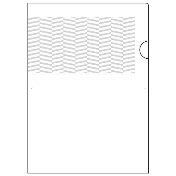 ヒサゴ 紙製トリックフォルダ１／３半透 OP2471 3冊（直送品）