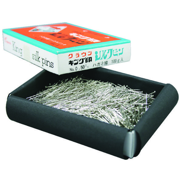 日本紐釦貿易 NBK シルクピン 100g入 F2-93 1セット(約1750本1箱