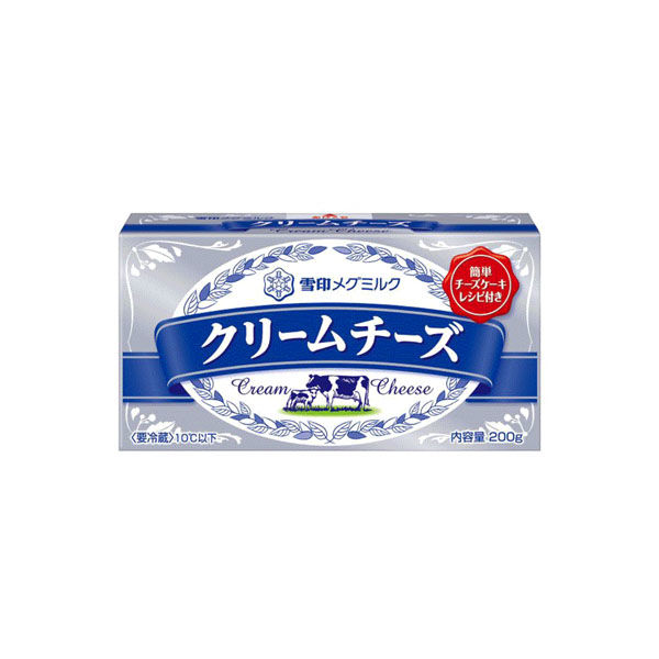 雪印メグミルク [冷蔵]雪印メグミルク クリームチーズ 200g×2個