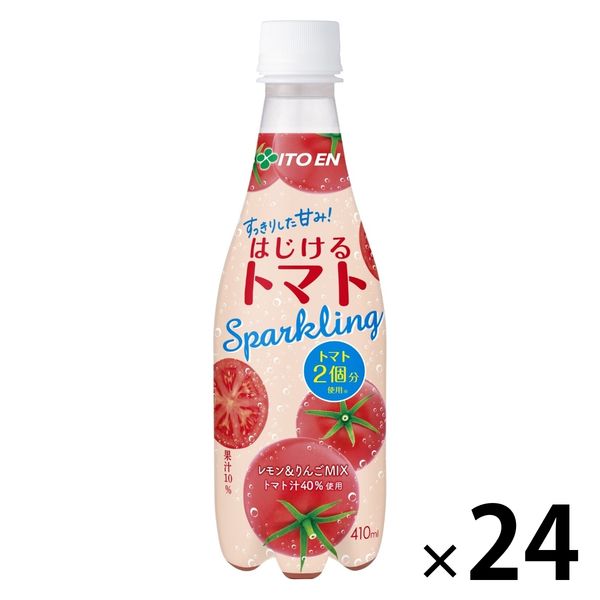 伊藤園 はじけるトマト スパークリング 410ml 1箱（24本入）