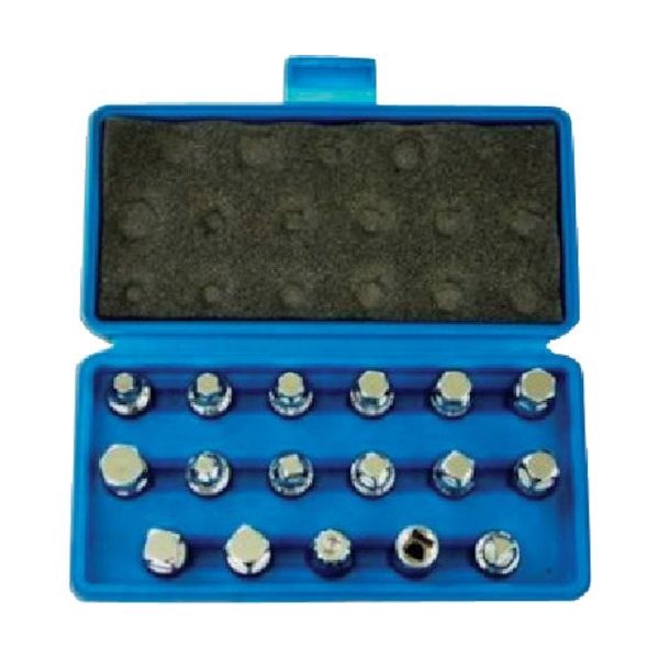 ワールドツール アストロプロダクツ 17PC オイルドレンソケットセット 2009000003019 1セット(17セット)（直送品）