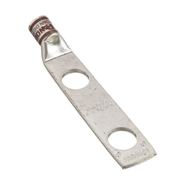 PANDUIT 銅製圧縮端子 2穴 電線サイズ AWG2 取付穴サイズ 6.4mm 取付穴間隔 25.4mm LCDX2ー14DーE（直送品）