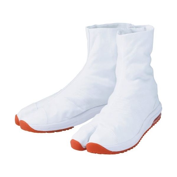 丸五 エアージョグV (6枚馳) 白 23.0cm AIRJOG6V-WH-230 1足 252-5059（直送品）