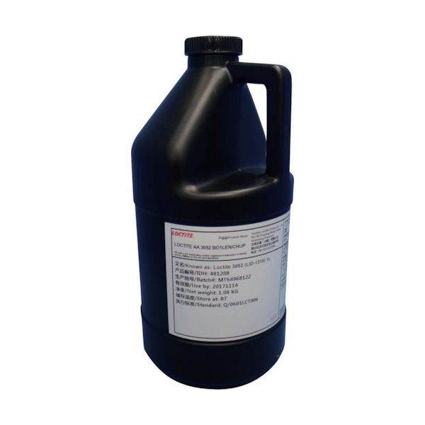 ヘンケルジャパン ロックタイト 紫外線硬化接着剤 3052 1L 3052-1L 1本 390-7018（直送品）