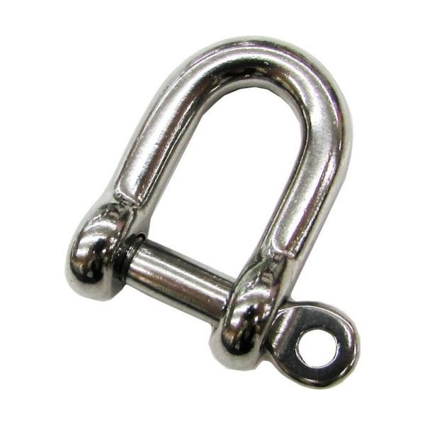 水本機械製作所 水本 ネジシャックルSUS316 呼び5mm A-1983 1個 316-3459（直送品）