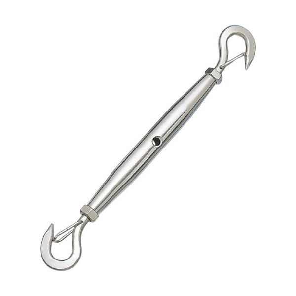 水本機械製作所 水本 パイプターンバックル(フック&フック)外れ止め付 捻子径2分5厘 A-1827 1個 316-5022（直送品）