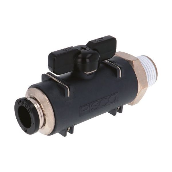 日本ピスコ ピスコ ボールバルブ 60シリーズ ストレート BVC601003 1個 809-5472（直送品）